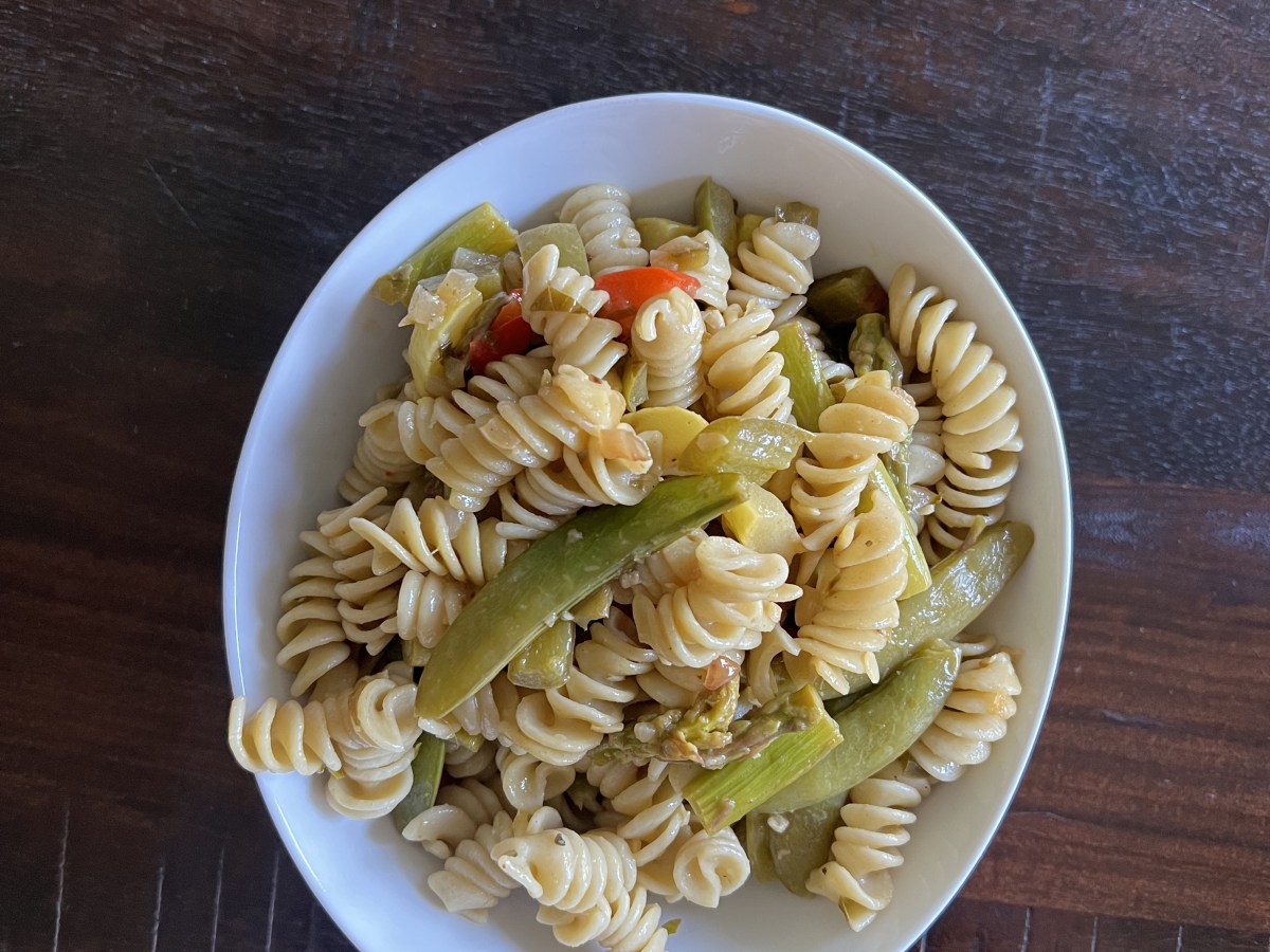 Lemony Veggie Pasta